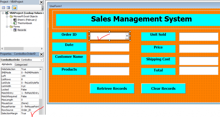 Lookup Values in VBA Userform using XLOOKUP Function – Data Analytics