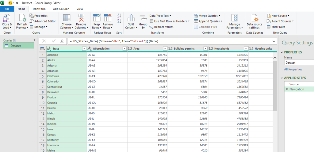 Import & Filter SQL Server Table by List in Power Query Advanced Editor ...